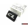 VW Original CL Seite Schriftzug Emblem Logo Gebürstetes Silber - 191853688P GX2