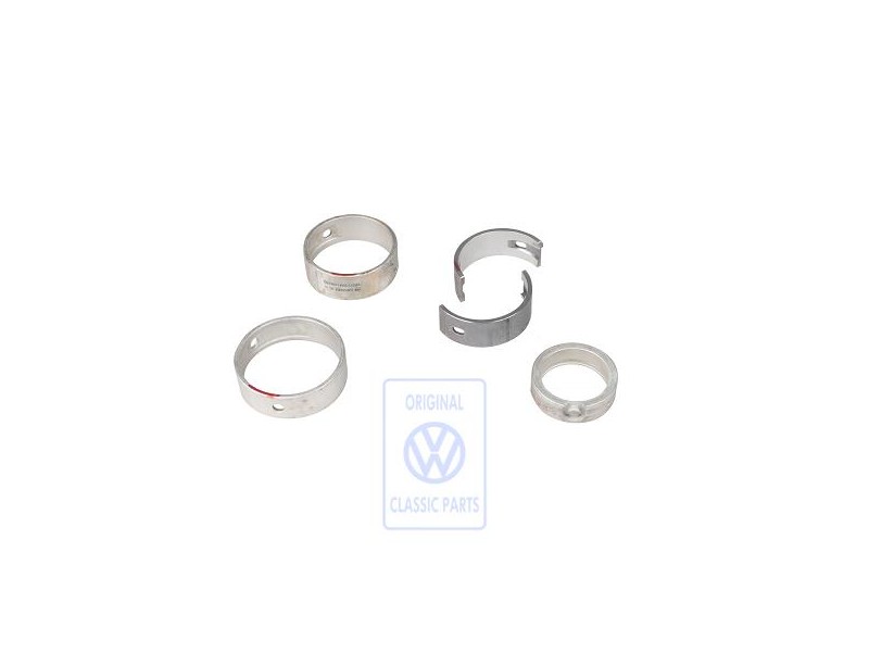 VW Original 1 Satz Kurbelwellenlager Rot - 025198461A 004