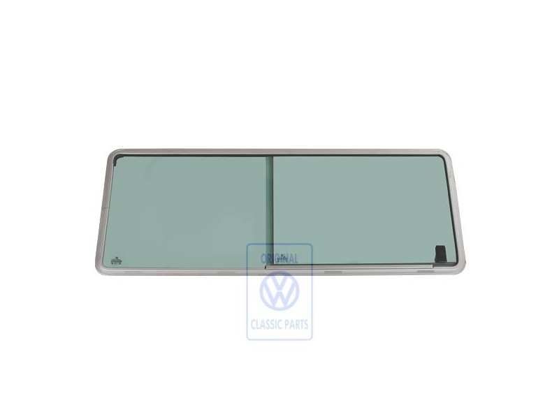 VW Original Schiebefenster Komplett Chromfarben - 253847712C 908