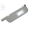 VW Original Sonnenblende Mit Beleuchtetem Spiegel Rauchgrau - 255857552B 1AX