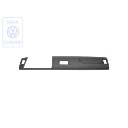 VW Original Schalttafelabdeckung Schwarz - 255857171 5BL