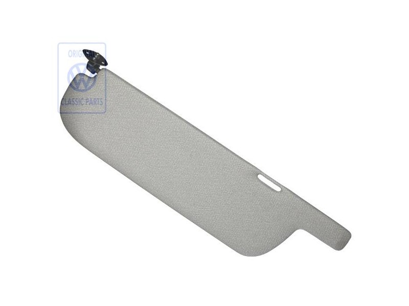VW Original Sonnenblende Ohne Spiegel Rauchgrau - 255857551 1AX