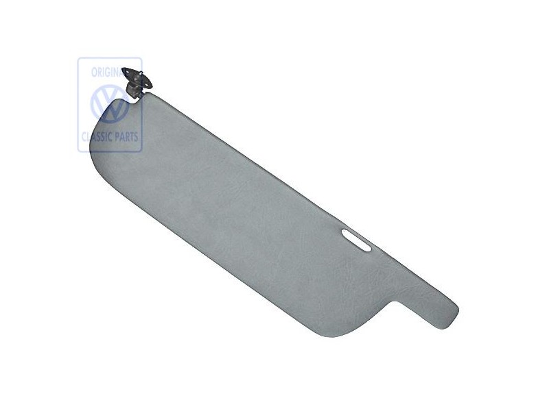 VW Original Sonnenblende Ohne Spiegel Hellgrau - 255857551 3BX