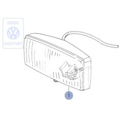 VW Original Halogennebelscheinwerfer Gelblicht - 255941701A