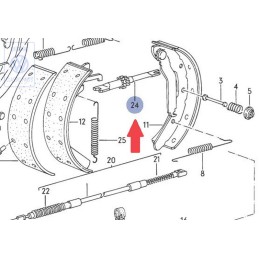 VW Original Druckstange - 281609802B