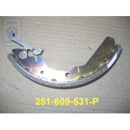VW Original Bremsbacke Mit Belag Und Nach- Stellhebel - 251609531P