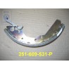 VW Original Bremsbacke Mit Belag Und Nach- Stellhebel - 251609531P