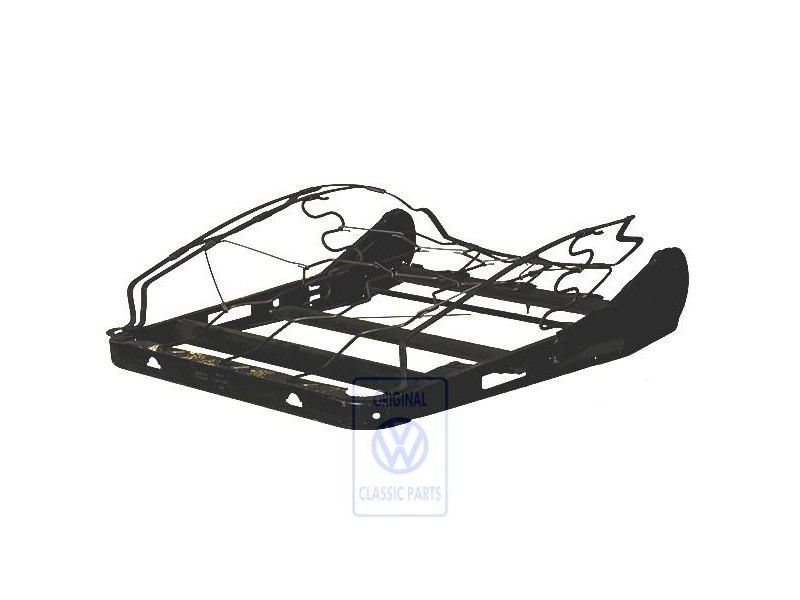 VW Original Rahmen Mit Federkern Für Klapplehne - 255883501