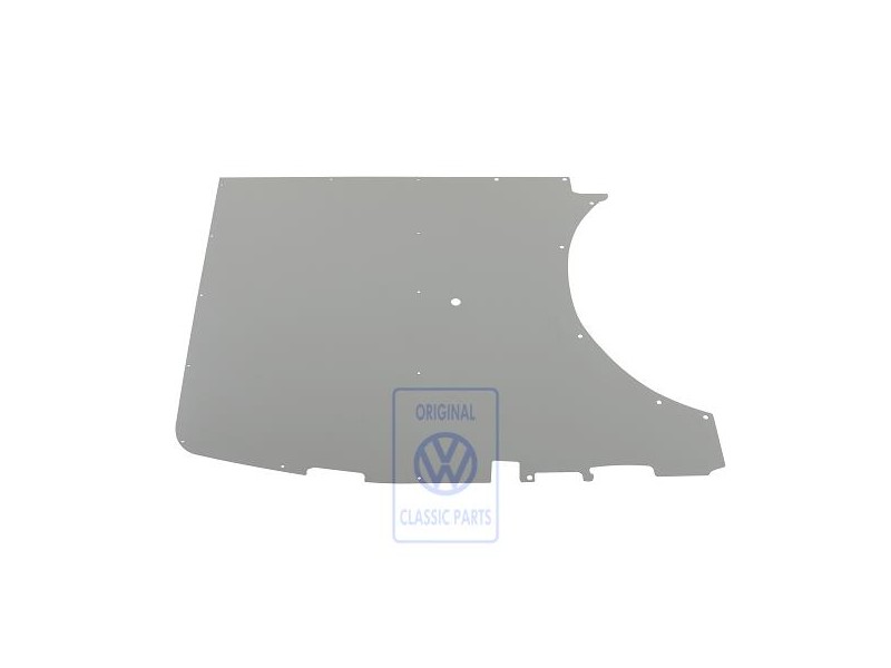 VW Original Seitenwandverkleidung Kieselgrau - 7D0867405AD1YX