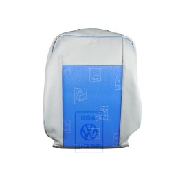VW Original Lehnenbezug Stoff Flanellgrau/Blau - 7D0881805BFPAH