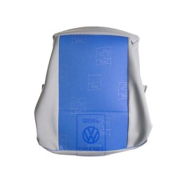 VW Original Sitzbezug Stoff Flanellgrau/Blau - 7D0883405AAPAH