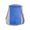 VW Original Sitzbezug Stoff Flanellgrau/Blau - 7D0883405AAPAH