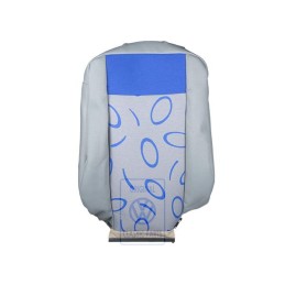 VW Original Lehnenbezug Stoff Flanellgrau/Blau - 7D0883455ATHQU