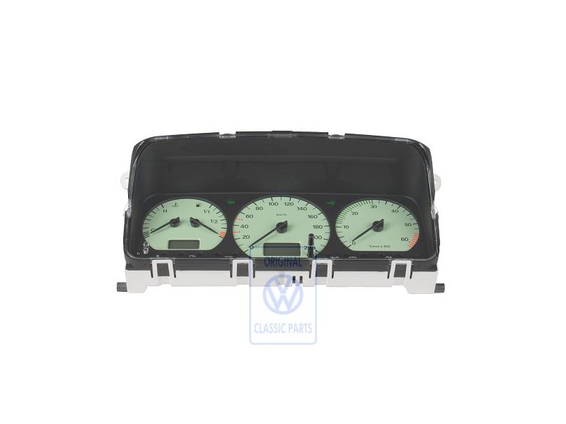 VW Original Kombiinstrument Satinschwarz - 7D0919863JX01C