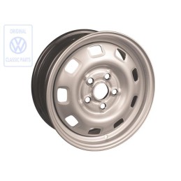 VW Original Stahlfelge Chromfarben - 701601027B 091