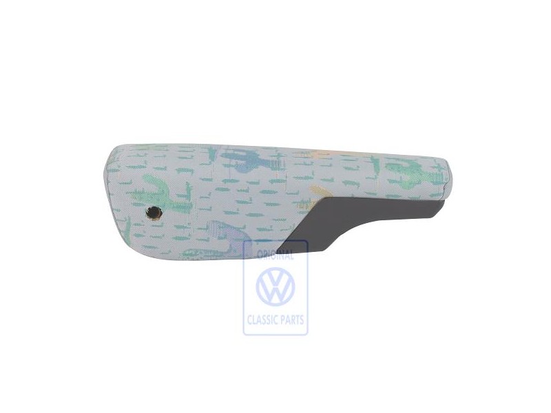 VW Original Armlehne Stoff Graublau/Kaktus - 703881082D FAK