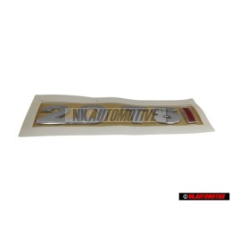 VW Original 2.0 TSI Hinten Schriftzug Emblem Logo Chrom Rot - 5N0853675C GQF