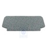 VW Original Polsterauflage Flanellgrau/Grün - 7D0864413C HQP