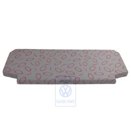 VW Original Polsterauflage Flanellgrau/Rot - 7D0864413C HQT