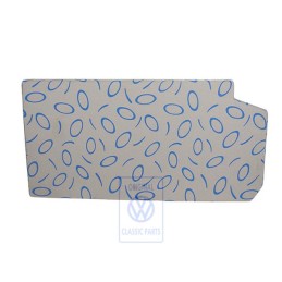 VW Original Polsterauflage Flanellgrau/Blau - 7D0864413F HQX