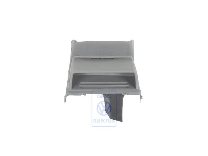VW Original Fussraumausströmer Mit Ablagefach Mistral Grau - 7D1816141A E91