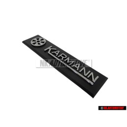 VW Original KARMANN Seitlich Emblem am Kotflügel für Golf 1 Cabrio - 155853901