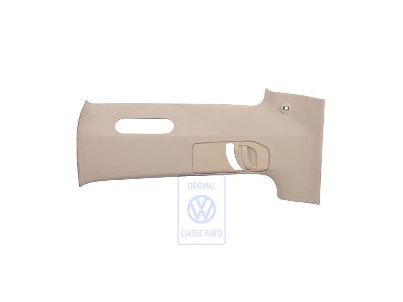 VW Original B-Säulen-Verkleidung Hellbeige - 7D0867239K 28R