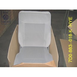 VW Original Sitz Komplett Mit Rückenlehne Flanellgrau - 7D0883018K HYE