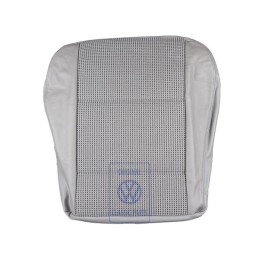 VW Original Sitzbezug Stoff Flanellgrau/Blau - 7D0883405N HUG