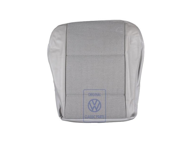 VW Original Sitzbezug Stoff Flanellgrau/Blau - 7D0883405N HUG