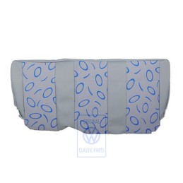 VW Original Sitzbezug Stoff Flanellgrau/Blau - 7D0885405F HUG
