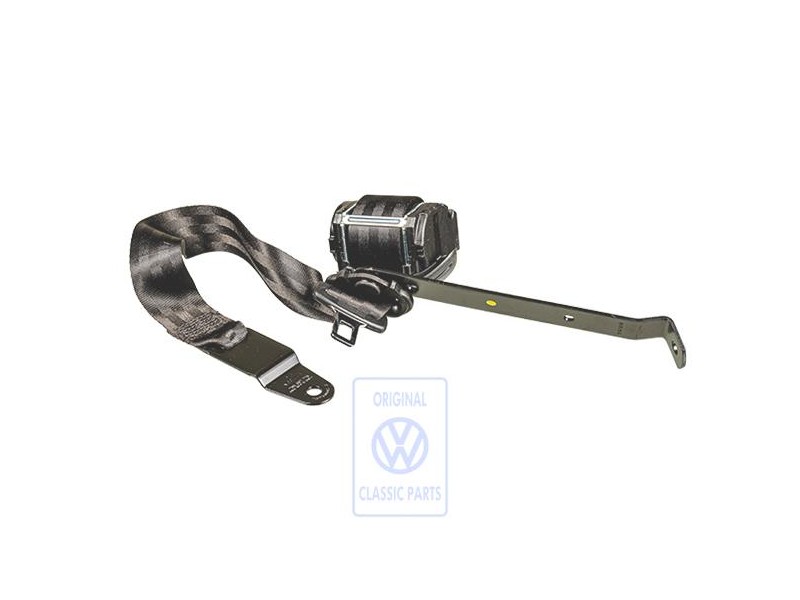 VW Original Dreipunkt-Sicherheitsgurt Satinschwarz - 705857815 01C