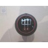 VW Original Schalthebelknopf Schwarz/Muranorot - 7D0711141 LSR