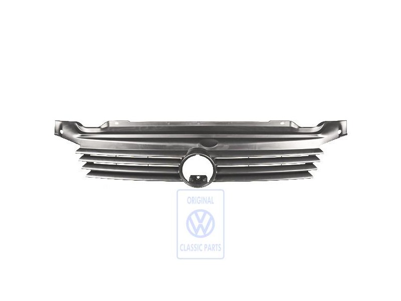 VW Original Kühlergrill Satinschwarz - 7D0853651 01C
