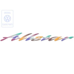 VW Original Folienschriftzug Grün/Orange - 7D0854431 DGZ