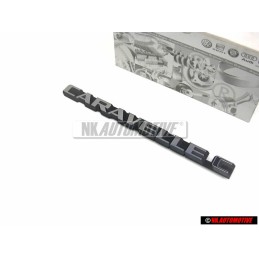 VW Original CARAVELLE C Hinten Schriftzug Emblem Logo - 255853689K
