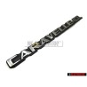VW Original CARAVELLE CL Hinten Schriftzug Emblem Logo - 255853689L