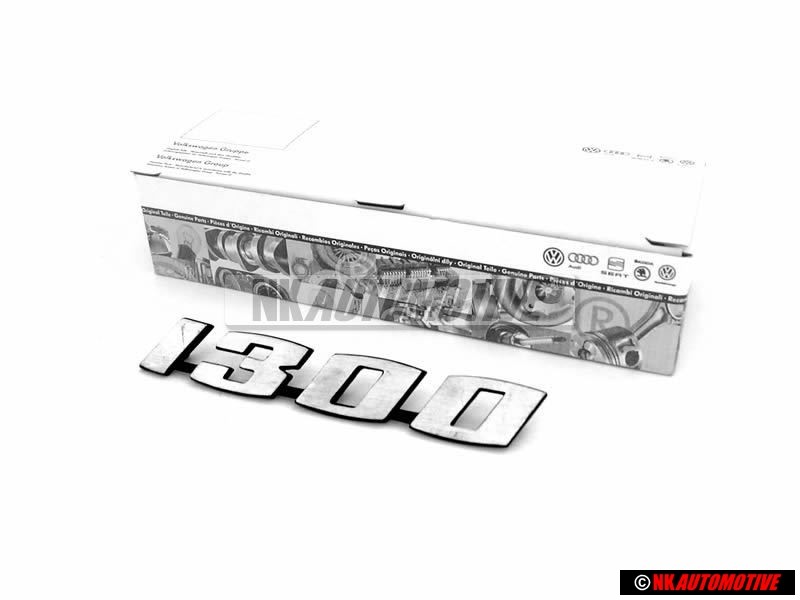 VW Original 1300 Hinten Schriftzug Emblem Logo - 113853687