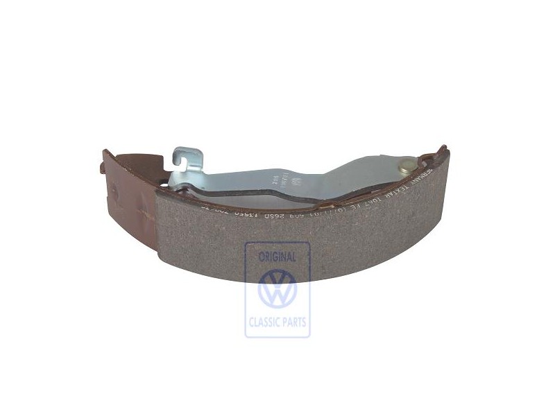 VW Original Bremsbacke Mit Belag Und Bremshebel - 701609531E