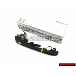 VW Original Türgriff Aussen, Schwarz - 155837205A