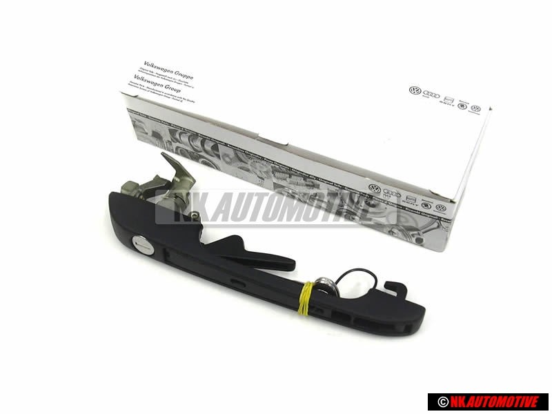 VW Original Türgriff Aussen, Schwarz - 155837205A