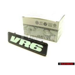 VW Original Schriftzug Schwarz/Gunbowder - 1H6853679D DLV