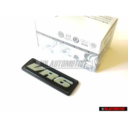 VW Original VR6 Highline Hinten Schriftzug Emblem Logo Schwarz - 1H6853675B DLV