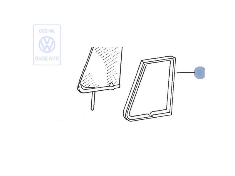 VW Original Dichtung - 151837625C