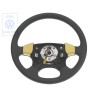 VW Original Lenkrad Leder Satinschwarz/Yellow - 1H0419091ADEBT