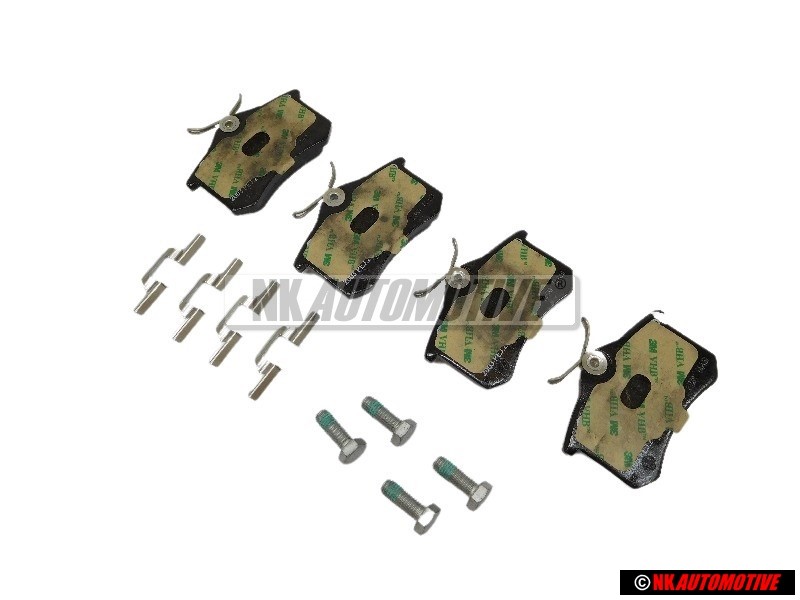 VW Original 1 Satz Bremsbeläge Für Scheibenbremse - 1H0698451H