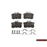 VW Original 1 Satz Bremsbeläge Für Scheibenbremse - 1H0698451H