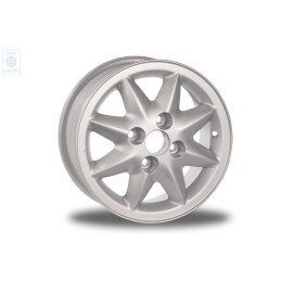 VW Original Aluminiumfelge Chromfarben - 6N0601025C 091