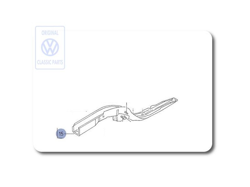 VW Original Längsträger - 191803101G