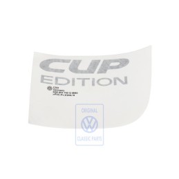 VW Original Folienschriftzug Anthrazit-Metallic Grau - 6Q0853750Q MM5